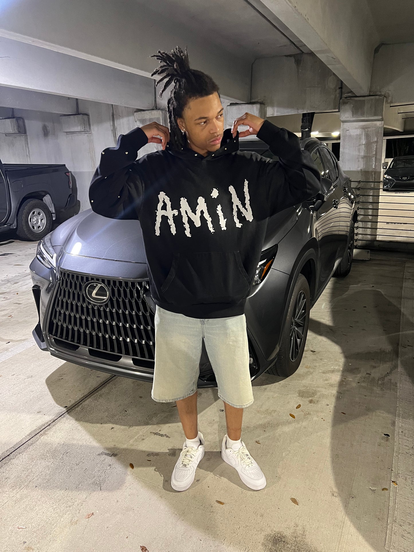 Amin washed hoodies